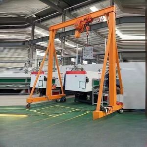 رافعة جسرية بدون تتبع بارتفاع قابل للتعديل ، رافعة دوارة 3 طن محمولة من المصنع للميناء - Product Image 6