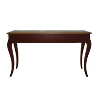 Table de Style français Table Console antique pour meubles de salon Table de couloir Table d'entrée Table Console en bois pour hôtel