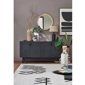 Jarrones de suelo tejidos de bambú de lujo ecológicos de moda decoración moderna de madera redonda para el hogar para sala de estar - Product Image 5