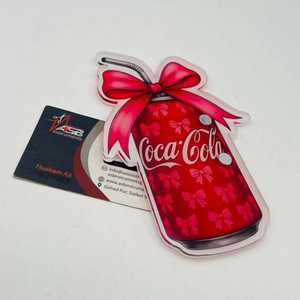 Base de Acrílico Personalizable para Pestañas con Diseño de Mariposa Roja y Lazo, Sostenible, con Imanes, Impresión de Logotipo Personalizado - Product Image 6