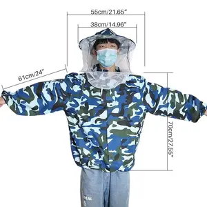 2022 Bee Keeping Suits /New Style bee suit Beekeeping Suit /Cheap army pattern bee suit By Alico Sports Industry