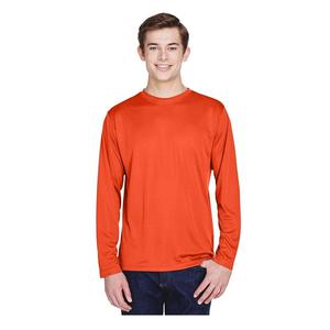 Camiseta informal inteligente transpirable de un solo Jersey de algodón 100% de alta calidad para hombre, manga larga, colores sólidos, fábrica de Bangladesh - Product Image 4