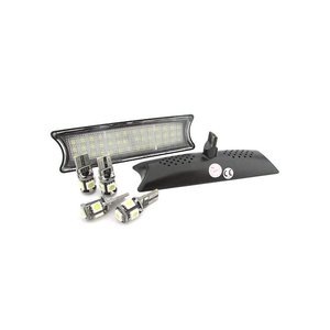 BMW E53 2001-2005 primo lifting LED di cortesia da lettura luce soffitto Kit 4 T10 lampadine a LED Canbus incluse-auto e moto/ - Product Image 2