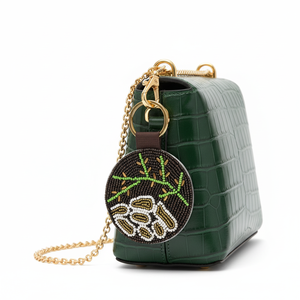 Llavero de Cuentas con Nombre Colorido al por Mayor, Cuentas de Semillas Personalizadas, Llavero Hecho a Mano para Bolsos, Regalos, Uso Diario, Exportador de Confianza - Product Image 1