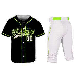 Camiseta de béisbol transpirable de secado rápido al mejor precio, sublimación personalizada impresa, uniforme para adultos al por mayor - Product Image 3