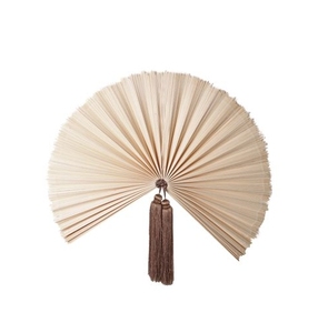 พัดลมไม้ไผ่ขนาดใหญ่พับได้ตกแต่งผนังศิลปะแขวนผนังสไตล์คลาสสิกในเวียดนาม - Product Image 2