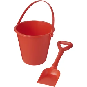 Jouets de plage écologiques en plastique recyclé, pelle et seau - Product Image 3