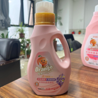 Offre Spéciale – Adoucissant Textile Liquide Antibactérien Écologique Parfum Lavande, Personnalisable pour Vêtements (ODM/OEM) – Orange