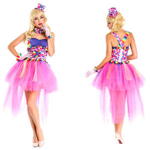 <span class=keywords><strong>Disfraz</strong></span> <span class=keywords><strong>de</strong></span> Halloween para adultos, traje <span class=keywords><strong>de</strong></span> espectáculo <span class=keywords><strong>de</strong></span> payaso, atmósfera, Cosplay, entrenador - Product Image 4