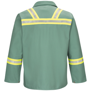 เสื้อแจ็กเก็ตบอมเบอร์แขนยาวมองเห็นง่ายเสื้อทำงานนักบินความร้อนเสื้อแจ็คเก็ตนิรภัยสะท้อนแสงสำหรับฤดูหนาว2025ชุดทำงาน - Product Image 6