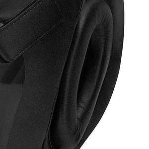 ชุดป้องกันศีรษะสำหรับชกมวยมืออาชีพพร้อมคุณสมบัติที่กำหนดเองวัสดุหนังแท้สีดำคุณภาพสูง - Product Image 4