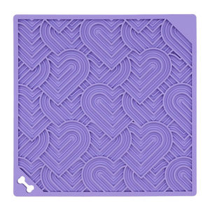 Tapis de léchage en silicone durable pour animaux de compagnie tapis d'alimentation lente encourage une alimentation saine réduit le stress sûr réutilisable lave-vaisselle - Product Image 1