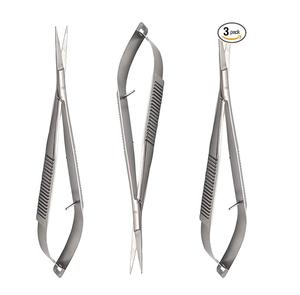 Micro Tijeras Castroviejo de Alta Calidad, Acero Inoxidable de Grado Médico, el Mejor Instrumento para Cirugía Cardíaca - Product Image 1