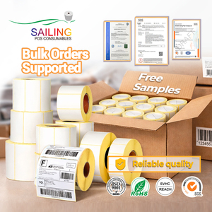 Étiquette thermique avec adresse pour logistique de rouleaux de papier, 100x150 mm (4x6 pouces), expédition directe depuis Guangzhou - Product Image 6