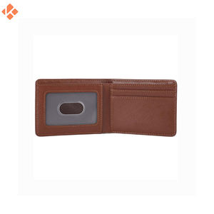 OEM Rayvik International <b>Men's</b> High Quality Bifold Genuine <b>Brown</b> Leather <b>Wallet</b> Top Grain RFID Blocking Waterproof Short Length - Product Image 4