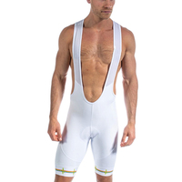 Cuissard de cyclisme personnalisé de haute qualité, unisexe, respirant, rembourré, antibactérien, en Spandex/Polyester