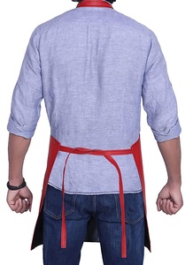 Tablier sans manches de cuisine professionnelle Logo personnalisé Durable imperméable et réglable pour les chefs boulangers tabliers de cuisine à domicile - Product Image 3