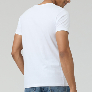 Camiseta de Verano 100% Algodón Grueso para Hombre, Cuello Redondo, Estilo Casual, Camiseta Básica Masculina de Alta Calidad, Diseño Clásico de Última Moda - Product Image 6