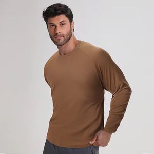 Camiseta de compresión deportiva de manga larga personalizada para hombre, camisa de manga larga de secado rápido para Fitness - Product Image 1