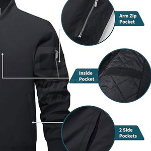 แจ็กเก็ตติดตามสำหรับผู้ชายเสื้อแจ็กเก็ตติดตามสำหรับผู้ชายดีไซน์ล่าสุดบริการ OEM - Product Image 5