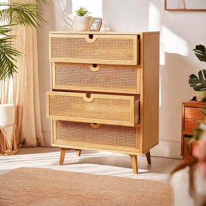 Coffre à outils de tournage en bois massif Pièce d'accent élégante pour la décoration intérieure - Product Image 5