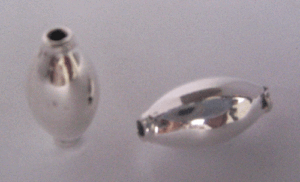 Plain <b>Silver</b> Charm Jewelry Findings 25mm X 3mm X 20mm X 8mm X 4mm X 10mm <b>Beads</b> in Bags for Making" - Product Image 1