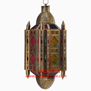 Moroccan Style <b>Square</b> Geometric Lantern Indoor/Outdoor Decorative Hanging Candle Holder Christmas Weddings Farmhouse Decor - Product Image 3