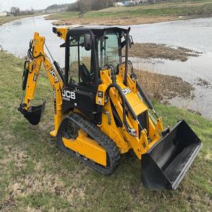 Chargeur de tracteur d'occasion JCB 1CX avec pelle rétro pompe à moteur boîte de vitesses noyau moteur chargeur de bûches équipement lourd disponible - Product Image 4