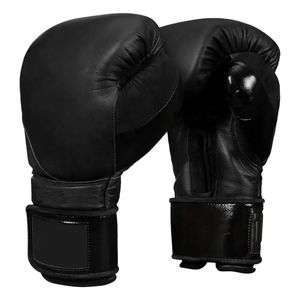 Gants d'entraînement de boxe professionnels Design personnalisé Gants de boxe en cuir véritable Gants de boxe en cuir bon marché Grappling Sparring - Product Image 2