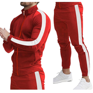 Survêtements pour hommes sur mesure en gros, vêtements de sport de haute qualité, vêtements de sport tendance, confortables, respirants, durables, veste - Product Image 5