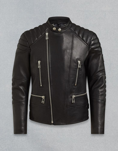 Chaquetas deportivas de moto de cuero genuino de alta calidad para hombres Custom 2025 Chaqueta de moto de cuero al por mayor de alta calidad - Product Image 6