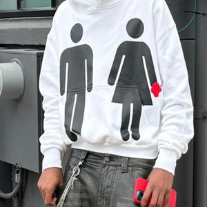 เสื้อฮู้ดผู้ชายโอเวอร์ไซส์มีฮู้ดโอเวอร์ไซส์ - Product Image 6