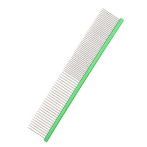 Peine profesional para el cuidado del perro para arrojar nudos de enredos Peine de perro de metal con peines de Galgo para mascotas de dientes largos - Product Image 3