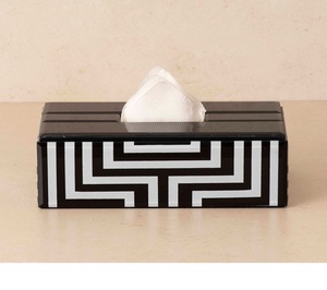 Boîtes à mouchoirs artisanales pour la maison et la cuisine, décoration de table utilisée dans la cuisine, porte-papier, mariage et événement, support à mouchoirs moderne - Product Image 5