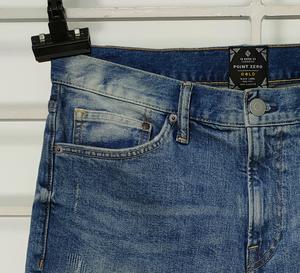 Modern Bangladesh Washed <b>Men's</b> Casual Board <b>Shorts</b> 100% Cotton Breathable Design with Elastic Waist Woven Denim Style - Product Image 4