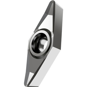 Inserto de Torneado Plateado con Recubrimiento PVD ISO VCGT 160404F-ALT0315 D.4.4mm, Herramienta Indexable con PU 10 - Product Image 1