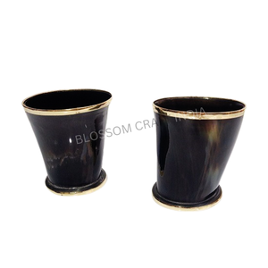 แก้วช็อตเซรามิกสไตล์ไวกิ้ง ทำมือ แท้ รักษ์โลก พร้อมโลโก้และขนาดที่ปรับแต่งได้ เหมาะสำหรับเป็นของขวัญทางธุรกิจ - Product Image 3