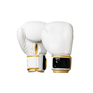 Gants de boxe en cuir épais faits à la main design personnalisé avec logo du Pakistan 2025 pour l'entraînement sportif respirant - Product Image 6