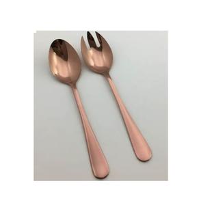 Grossiste Saladier en métal en acier inoxydable avec poignée en argent pour la vaisselle de mariage Outils de cuisine pour la salade - Product Image 2