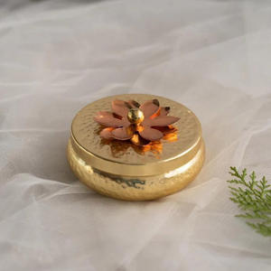 Tarro de vela de cobre de Metal hecho a mano indio, último diseño martillado, vela profunda, tarro de vela de cera votiva Con estañado para decoración de luz del hogar - Product Image 6