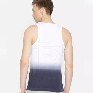 Nouveau Style personnalisé marque privée hommes débardeur haute qualité col rond nouvel été arrivée hommes débardeurs - Product Image 2