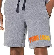 กางเกงขาสั้นออกกำลังกายผู้ชายแบบสั่งทำปี 2025 ระบายอากาศได้ดี ผ้าถักเนื้อนุ่ม พิมพ์ลายโลโก้ ลายเรียบ มีกระเป๋า สำหรับใส่เล่นกีฬา - Product Image 2