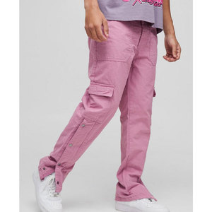 OEM Best-Selling Women's Casual Style Breathable <b>Plus</b> <b>Size</b> Cargo Pants Custom Logo High Quality Streetwear Baggy Waist - Product Image 4