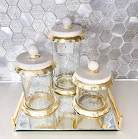 Pot à bonbons décoratif plaqué or de belle qualité, serveur de noix fantaisie fait à la main, forme ronde, vente en gros, pot à fruits secs en métal de luxe