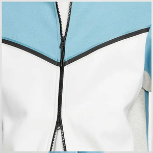 New Street Wear Fleece Male Track <b>Suite</b> Custom <b>2</b> <b>Pieces</b> Polyester Sport Tracksuit Set Men Clothing Hooded Track Suit for Boys - Product Image 6