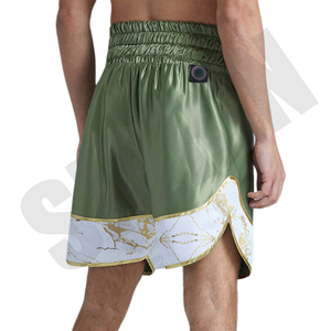 Sibrin Premium - Shorts de boxe personnalisés à sublimation imprimée, taille haute |   Tissu extensible léger et respirant |   Séchage rapide Martial - Product Image 5