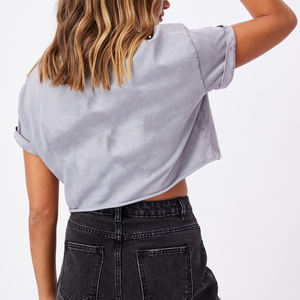 Lightweight Eco-Friendly Breathable Quick Dry Spandex/Polyester Crop <b>Top</b> Latest Fashion Women's Casual Sports Vest Tank <b>Top</b> - Product Image 2