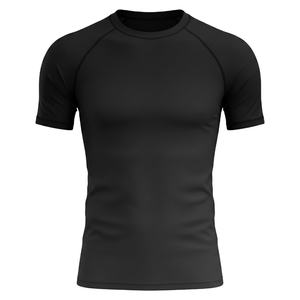 Camiseta de compresión sublimada personalizada para entrenamiento de MMA, BJJ, Jiu Jitsu No-Gi, para hombres, mujeres y niños, duradera, para natación, al por mayor. - Product Image 1