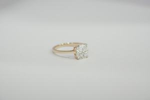 Premium Lab Grown Diamond Moissanite Ring Coussin Cut 2.00 Carat VS1 IGI SGL Certified Gold Rose Gold Silver Fournisseur direct - Product Image 2