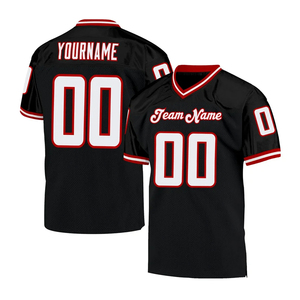 Vente en gros de maillots de baseball brodés bon marché Maillots de football américain de haute qualité Kit de chemise vierge Vente en gros Maillot de football - Product Image 3